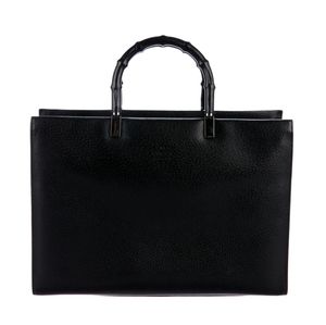 Gucci Cinghale Bamboo Shopper Tote/briefcase EUC